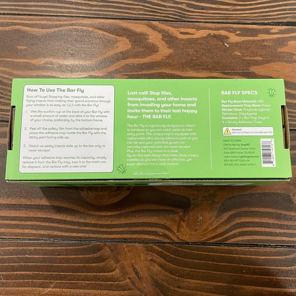 5/$20 NEW 6Pc Flying Bug Traps-NON TOXIC-BugMD Brand - Picture 6 of 8